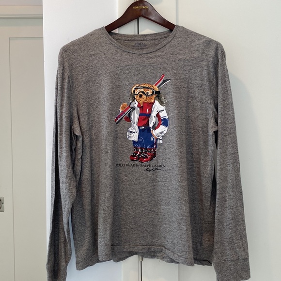 Polo Ralph Lauren Tops - ❄️🌺 POLO by RALPH LAUREN Ski Bear Long Sleeve Tee Shirt 🎿